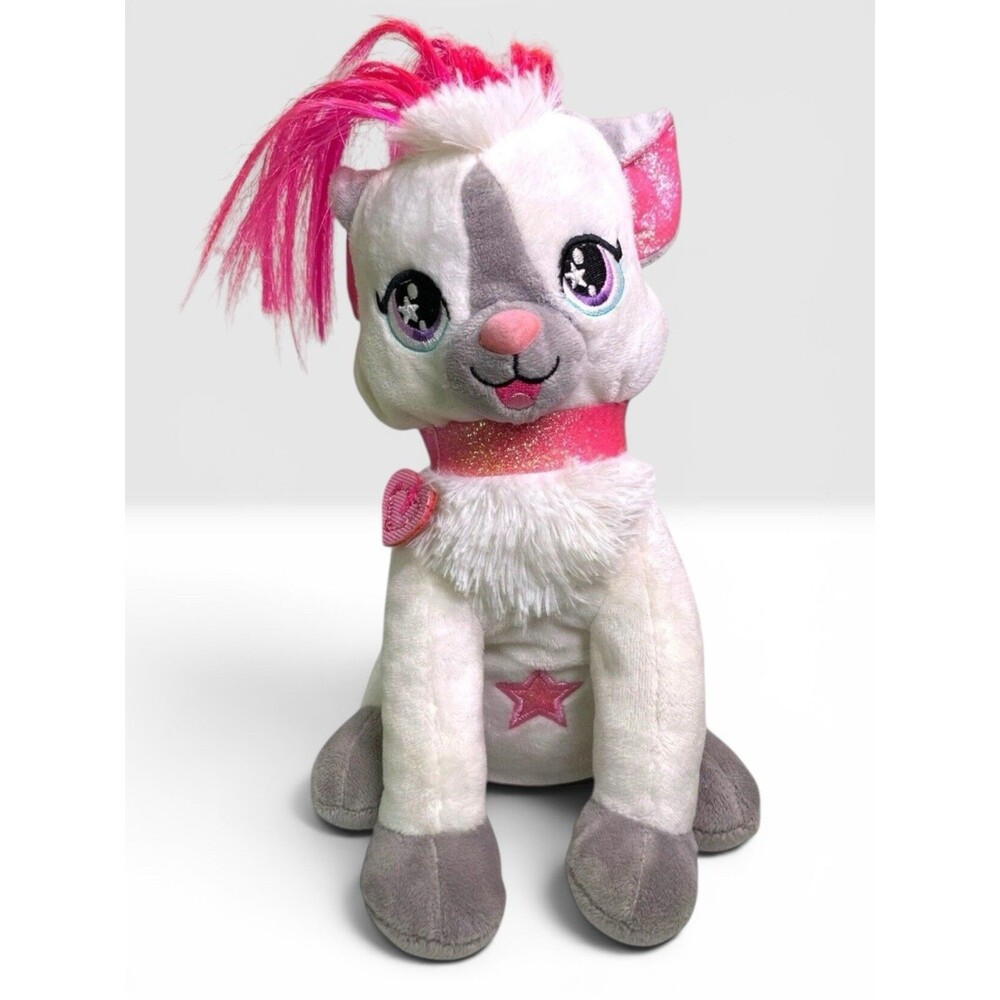 WowWee Pet Starz Catianna Cat Talking Animated Plush Toy Rockstar Doll
